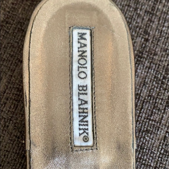 Manolo Blahnik sandals 36.5 fits like 6.5 - Picture 4 of 8